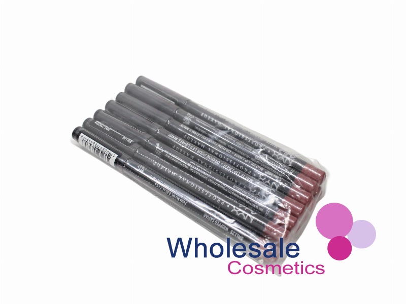 13 x NYX Professional Makeup Suede Matte Lip Liner - WHIPPED CAVIAR